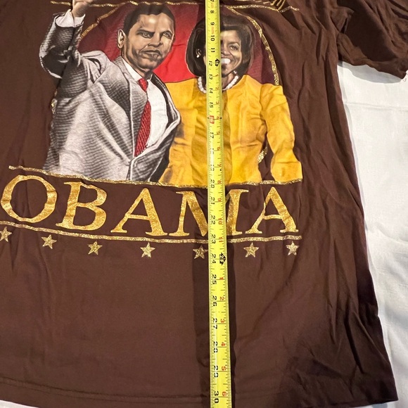 President Obama and First Lady Graphic Short Sleeve Tee Shirt Tshirt Size: 3XL - Picture 9 of 10